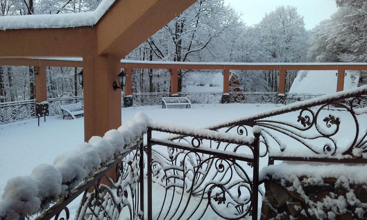 Zatyshok Hotel Svaliava Buitenkant foto