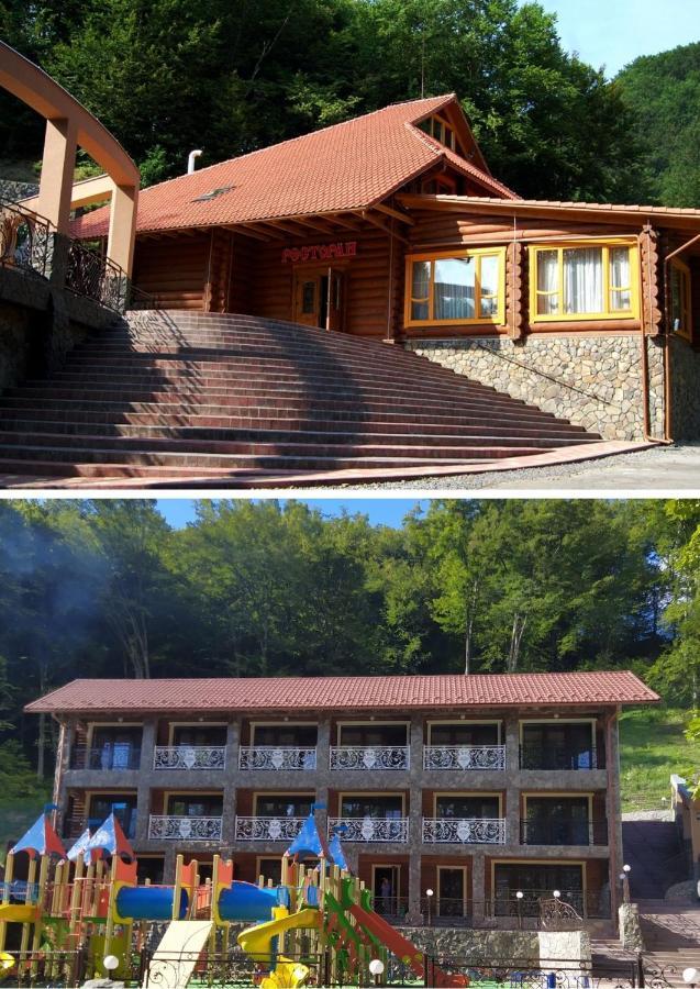 Zatyshok Hotel Svaliava Buitenkant foto